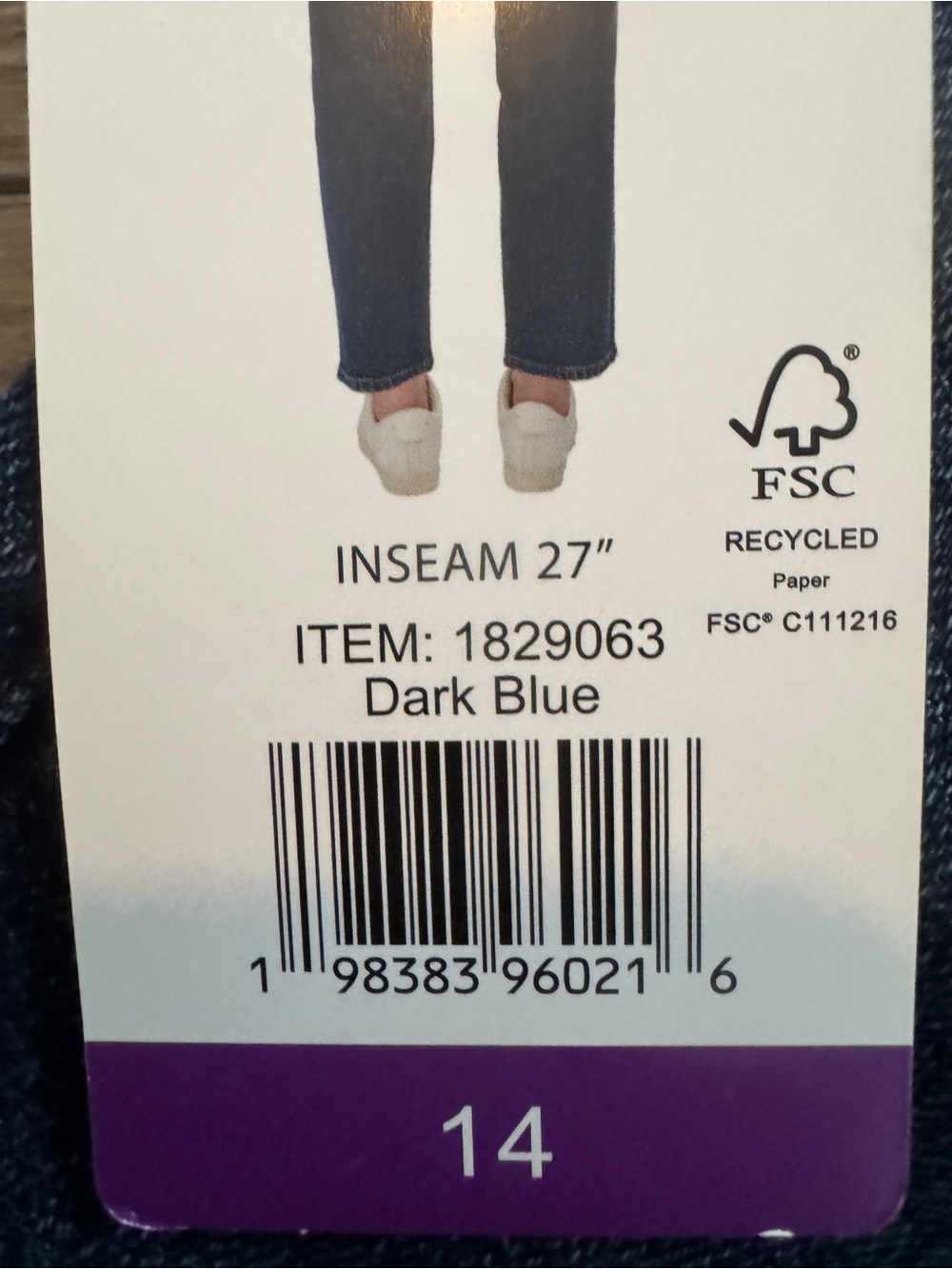 Calvin Klein size 14 NWT mom jeans - Picture 4 of 7